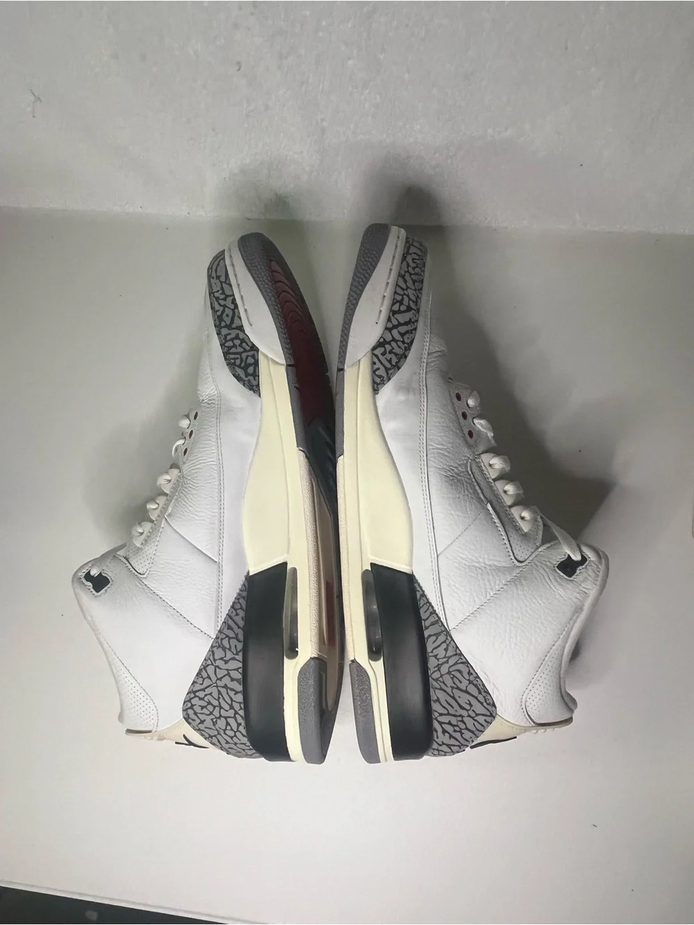 Nike Air Jordan 3 Retro White Cement Reimagined Size 18